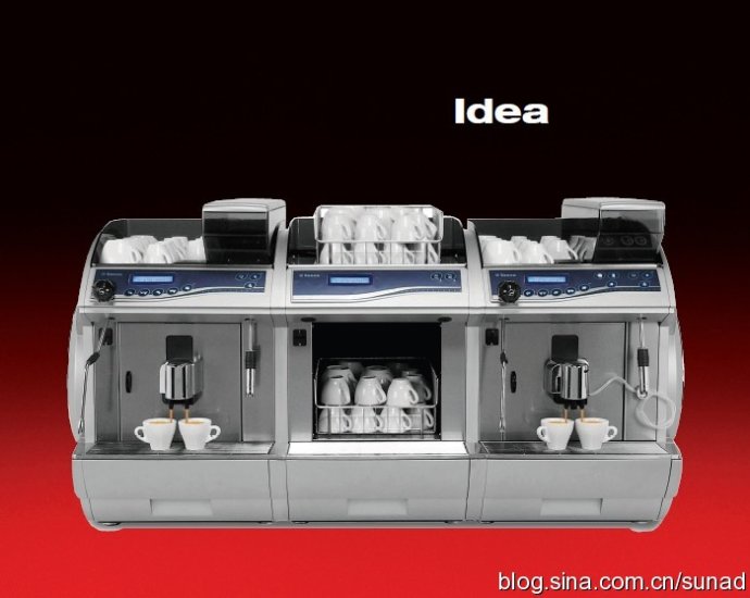 喜客组合型全自动咖啡机IDEA CAPPUCCINO水箱最大豆仓最大咖啡机