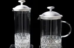 咖啡冲煮器具：乐透滤压式咖啡壶 奶泡器 耐热玻璃法压壶