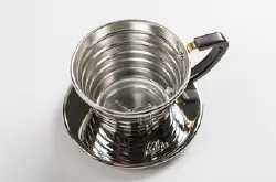 咖啡冲煮器具Tiamo品牌介绍：Tiamo不锈钢K型手冲泡咖啡过滤杯
