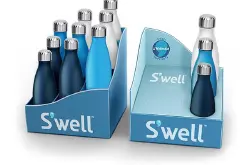 星巴克也很爱的 S'well 应该是世界上最美的保温瓶 设计创意结合