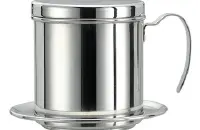 Tiamo品牌咖啡冲煮器具：TIAMO不锈钢越南咖啡滤器 越南壶HG2686