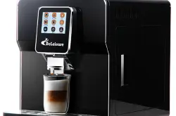 咖啡机德龙品牌：德颐DE-320一键式触屏家用商用意式全自动咖啡机