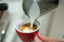 图解;咖啡拉花图案郁金香的制作 解析咖啡奶泡与浓缩咖啡的融合
