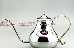 手冲壶 Tiamo品牌 宫廷细口咖啡壶1L细嘴壶 咖啡新手专用练习手冲