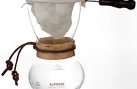 吉泰儿法兰绒手冲壶 滤泡式手冲咖啡壶冲泡式冰滴 与珊瑚绒的区别