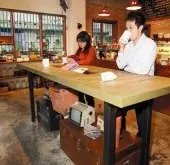 台湾出现“站着喝半价优惠”咖啡馆
