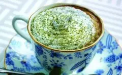 绿茶咖啡：一道纯东洋风味的咖啡