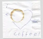餐纸艺术，诉说我与咖啡的邂逅