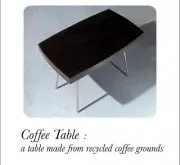 咖啡渣的循环利用方法--咖啡桌