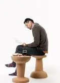 新创意--压粉锤式咖啡座椅