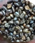 老咖啡同学用贝贝一号咖啡烘焙机烘焙的云南咖啡豆