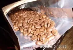 咖啡豆图片 印尼rasuna拉苏娜浅烘焙豆