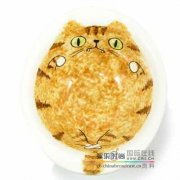 韩国人气猫猫杯碟 花猫咖啡杯组