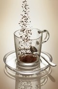 意式咖啡拉花 咖啡拉花方式主要有两种