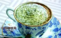 特色咖啡制作 风味独特的绿茶咖啡