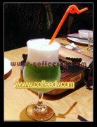 花式咖啡制作技巧 抹茶咖啡的制作方法