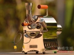 Huky500咖啡烘焙机结构图和烘焙操作