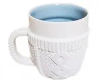 创意咖啡杯 穿毛衣的咖啡杯子