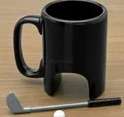 创意咖啡杯 很有喜感的高尔夫咖啡杯