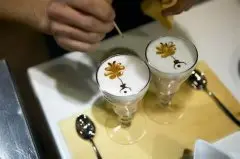 咖啡中的艺术 意式咖啡花式咖啡