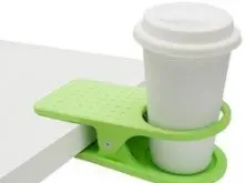 咖啡杯桌面夹 办公桌放咖啡的简单架子