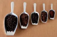 摩卡“巧克力色”的咖啡豆巧克力的咖啡意式拼配手冲