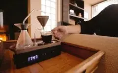 咖啡机新技术咖啡闹钟 伦敦产品设计师的咖啡创意