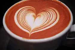 心形叶形郁金香咖啡拉花步骤 拉花比赛 意式拼配咖啡豆