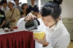 中华医大办2017全国校园杯咖啡拉花赛