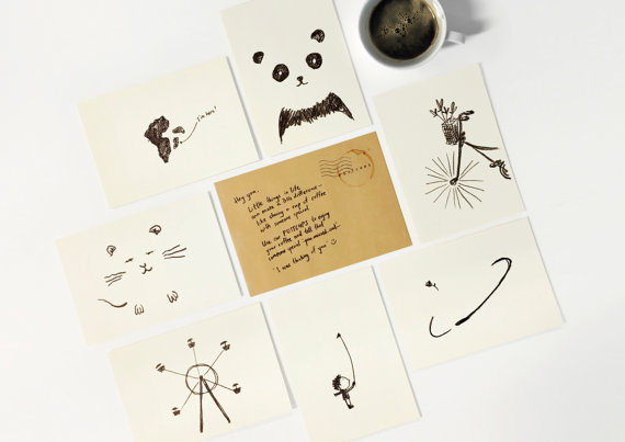 印一张你的“咖啡明信片”，咖啡控和插画迷都看过来吧——