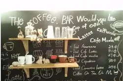 你最想在咖啡馆的小黑板上涂鸦什么？