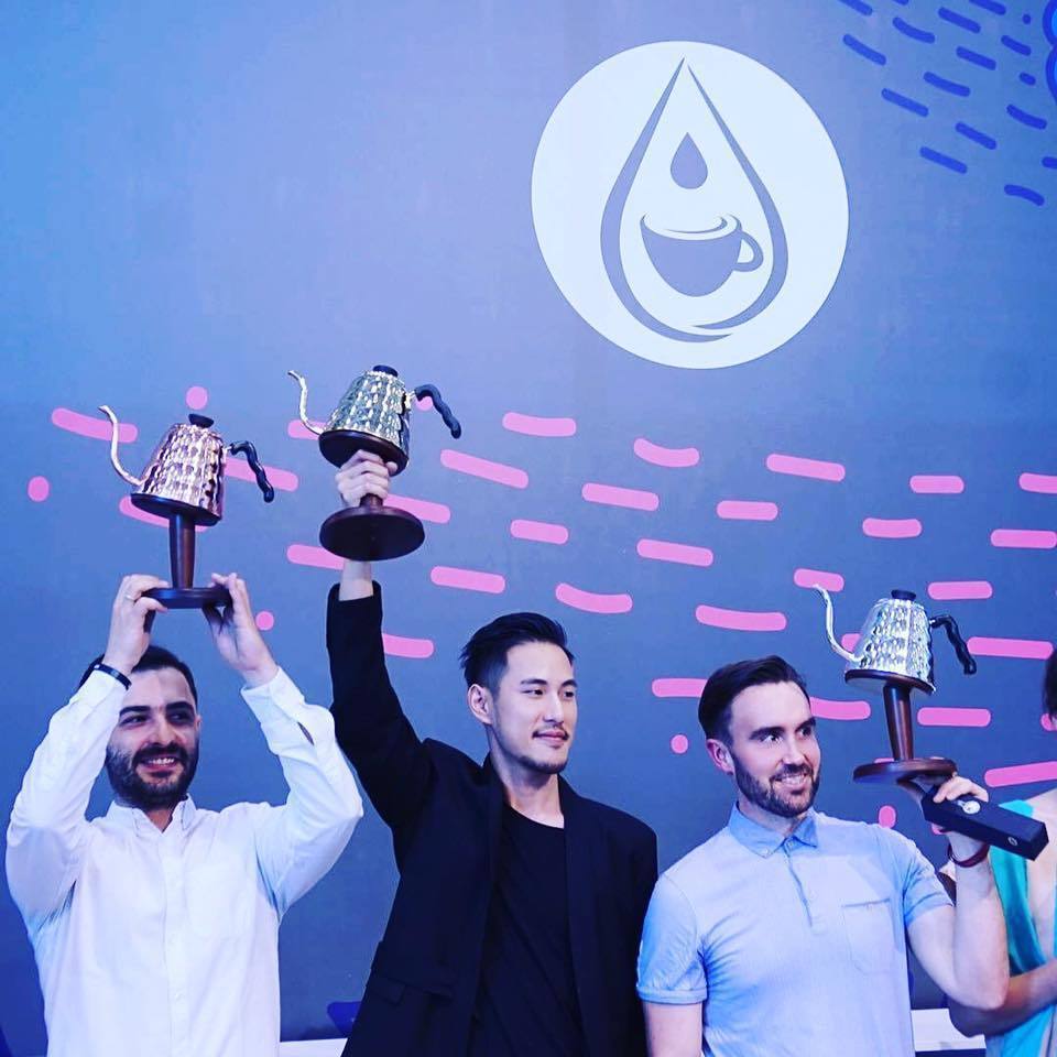 型男咖啡师夺世界冠军 王策：世界冲煮杯2017属于台湾