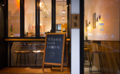 杭州小型咖啡店典范-Crackafe爆裂咖啡 杭州不足40方的独立咖啡店