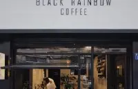 杭州极简风格咖啡馆-Black Rainbow coffee 杭州适合拍照文艺咖啡