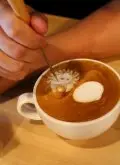 咖啡拉花图片小狮子头怎么制作 小狮子咖啡拉花技巧难学吗